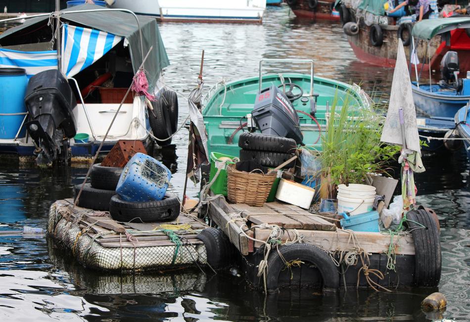 transporting things on a boat