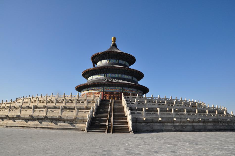 monastery complex in central beijing
