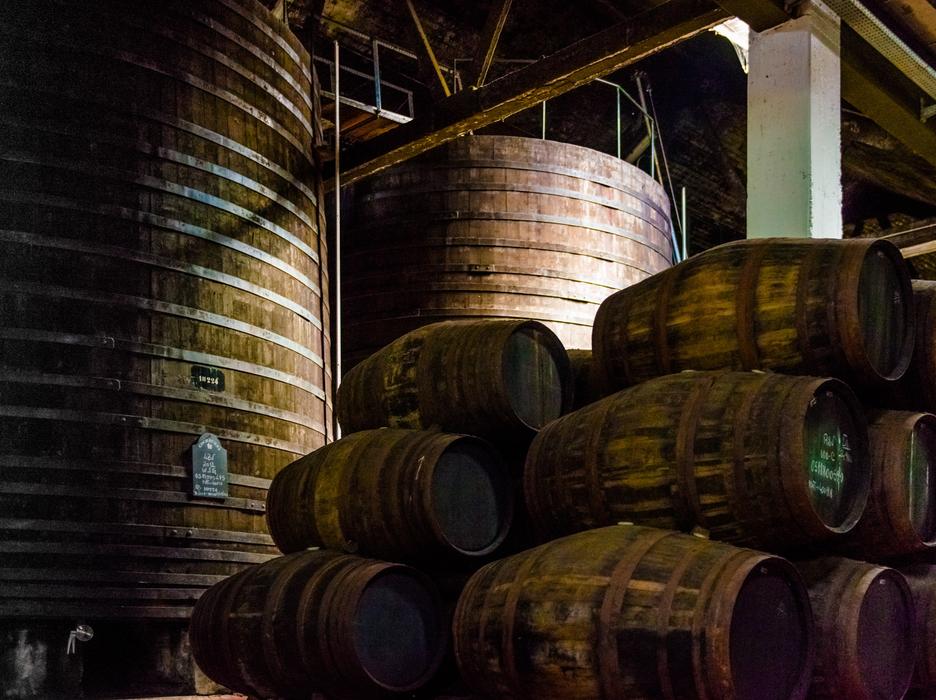Wine Barrels Port Wooden