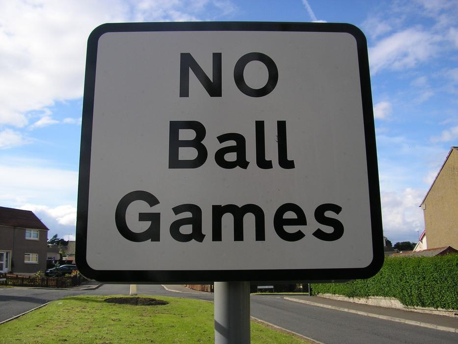 warning sign by the roadside