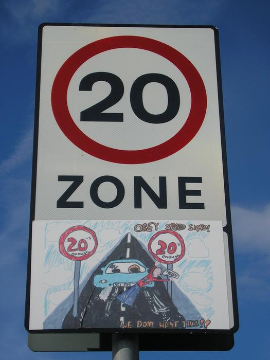 Safe Road Sign
