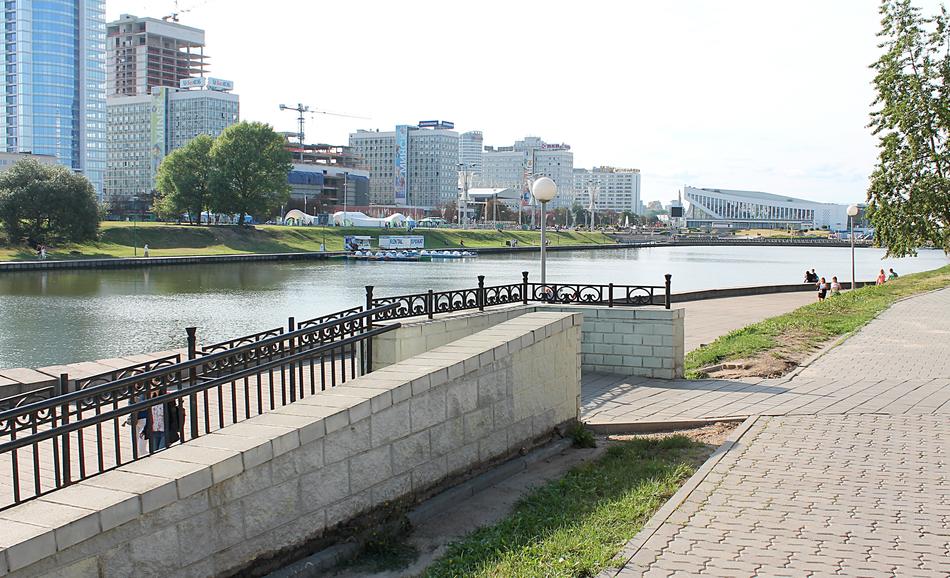 Minsk Beautiful City River