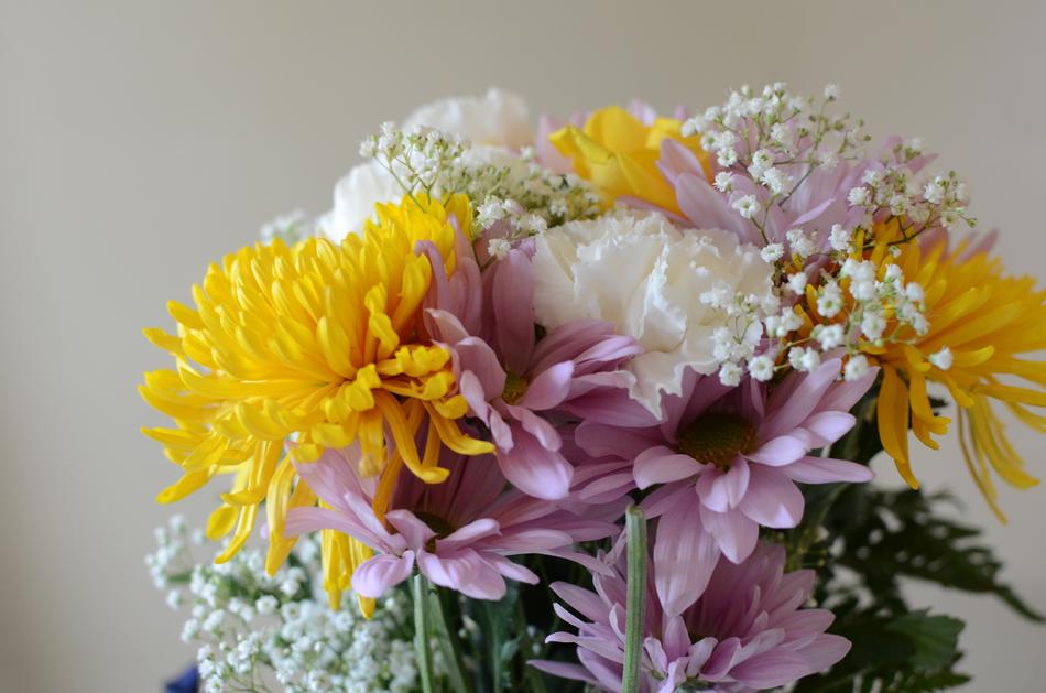 Flowers Bouquet Yellow