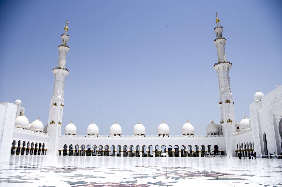 large marble mosque