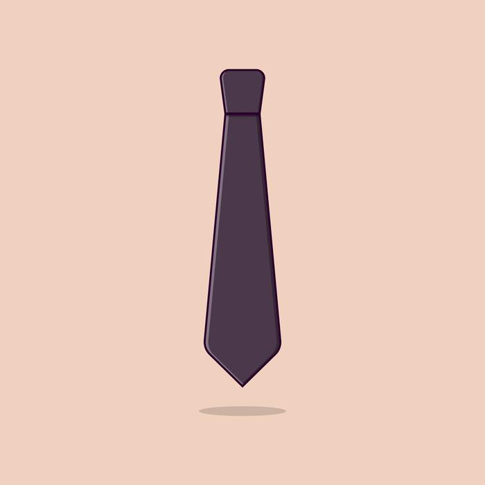 tie businessman icon