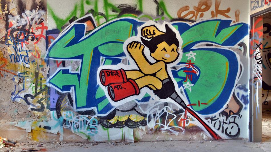 Lost Places Graffiti Ruin