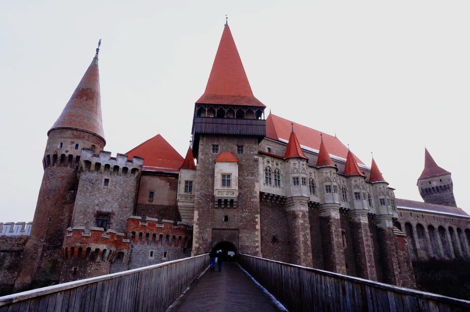 old castle in romania