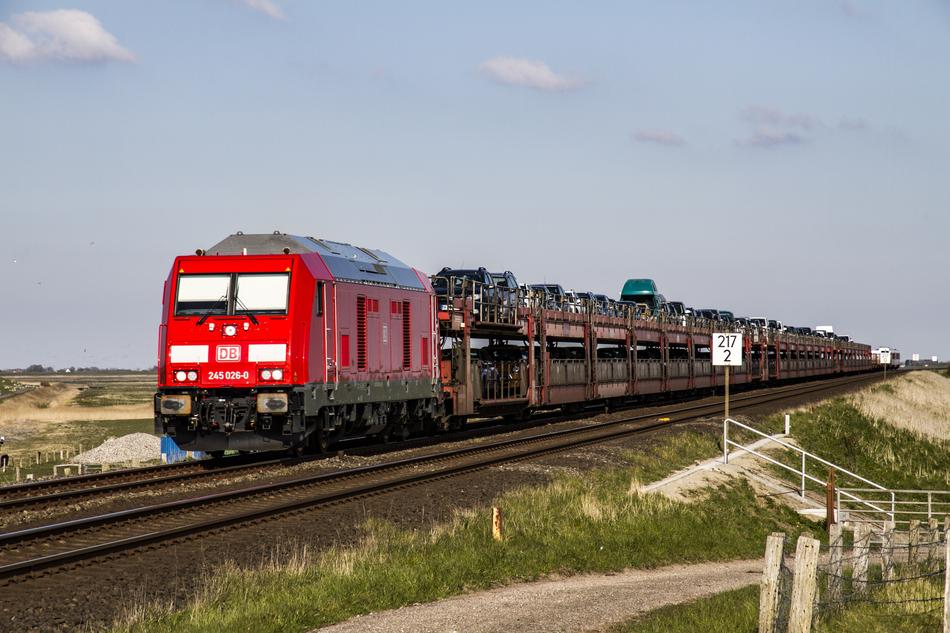 Sylt Hindenburg Damm Sylt-Shuttle