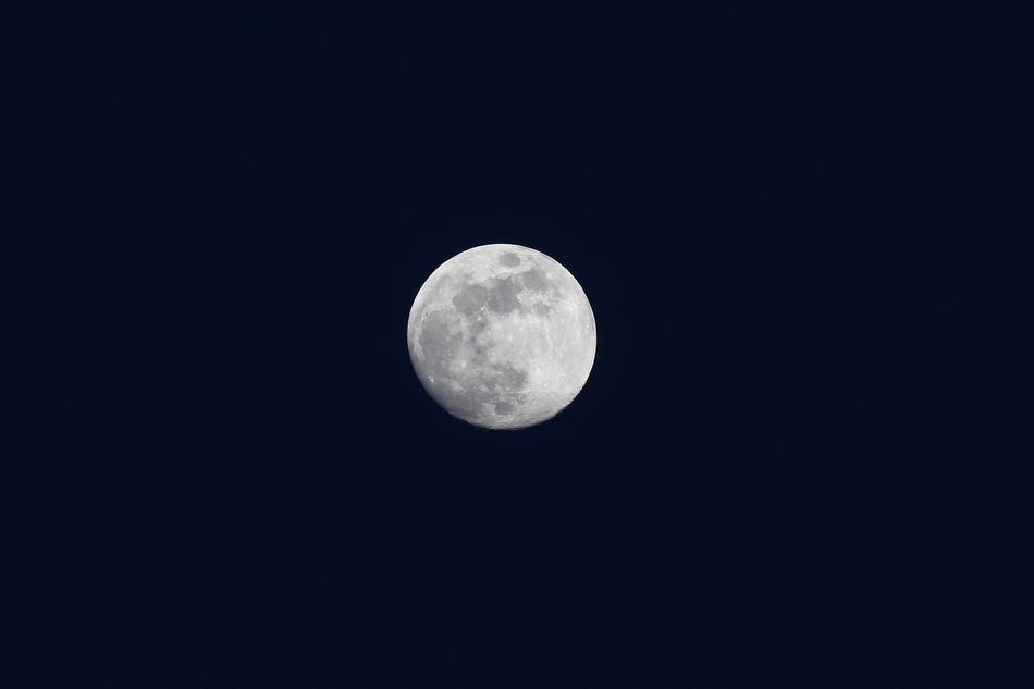Moon Full Clear Sky