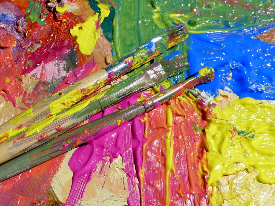 Paint Splatter Colours
