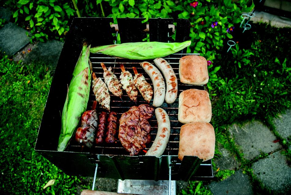 Bratwurst Turkey Corn On The Cob