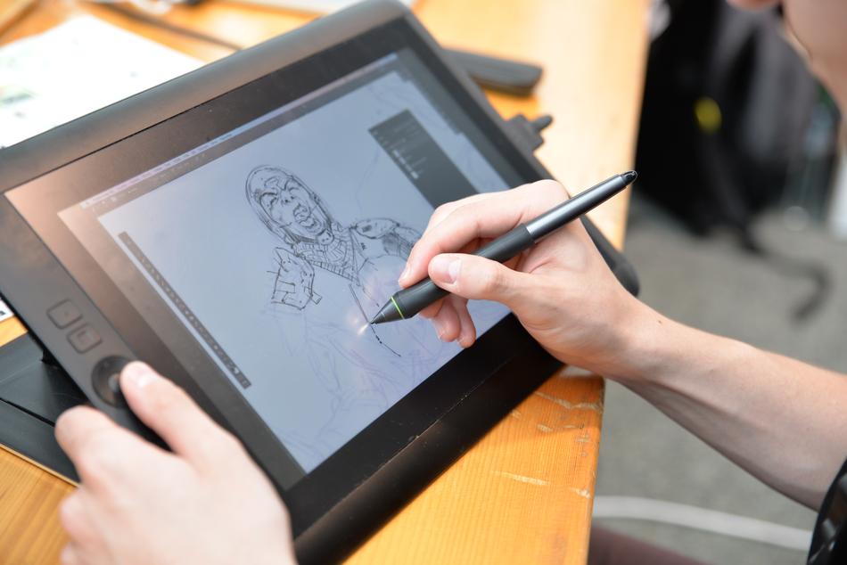 Drawing Comic Artist