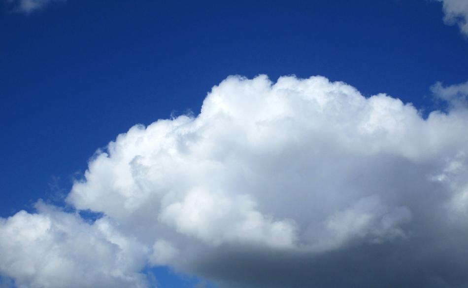 Cloud Of Bunch Blue Sky