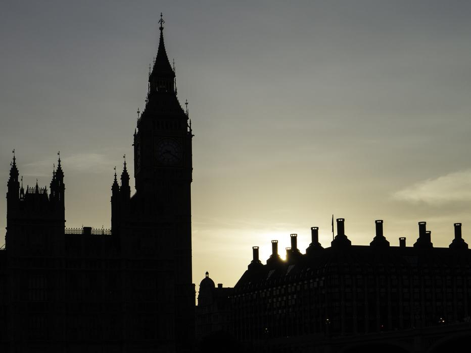 Big Ben London Backlighting