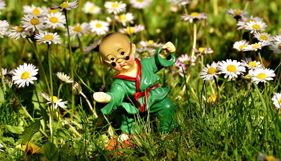 Karate Figure Funny