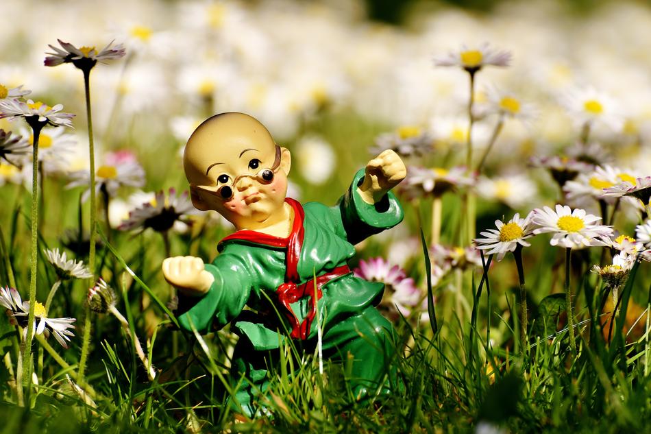 Karate Figure Funny