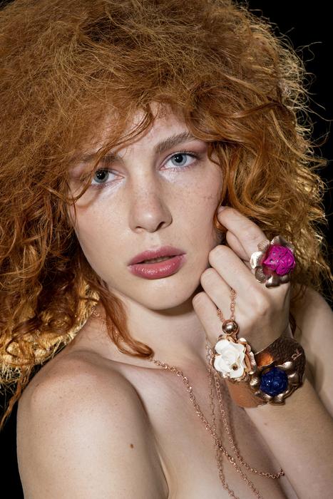 Woman Jewelry Model
