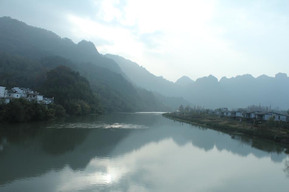 River Distant Hills