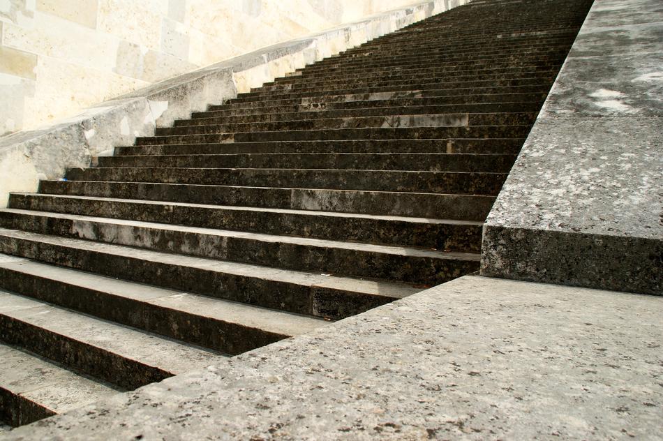 Stairs Stone Upward