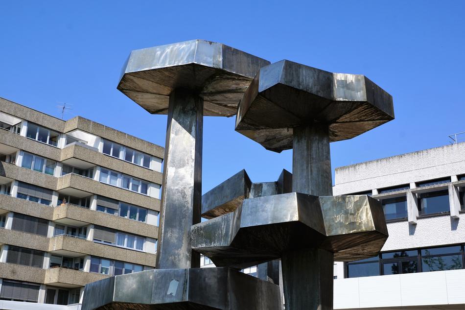modern sculpture in Pforzheim, Germany