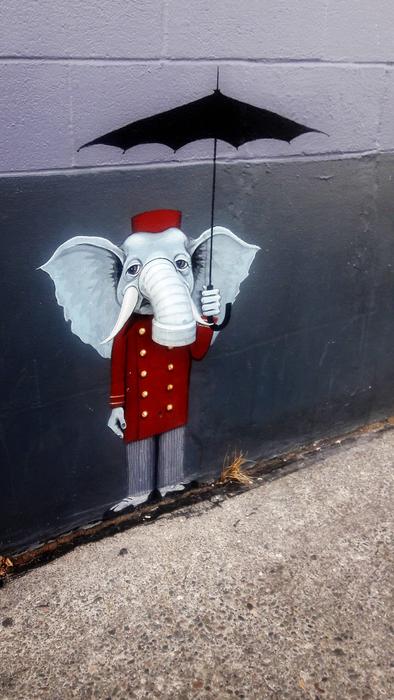 Elephant Street Art