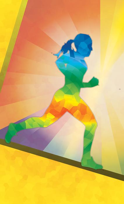 Marathon Running Crystalline