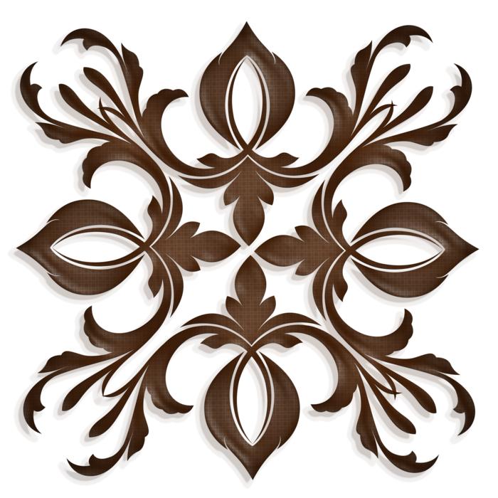 square patterned medallion