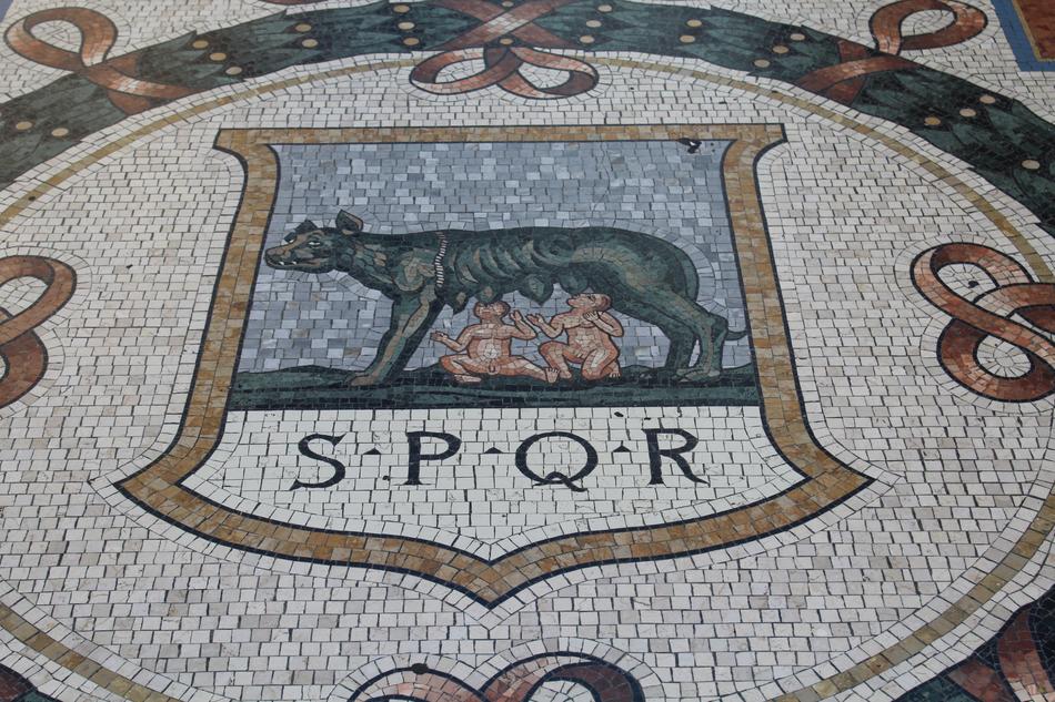 Mosaic Milan Rome The