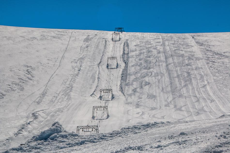 Ski Slope Empty