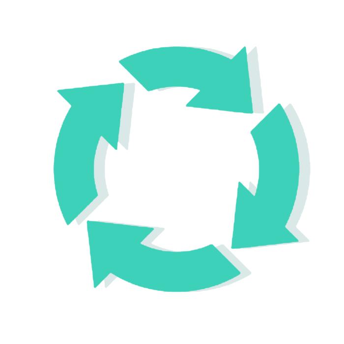 looping symbol update clipart