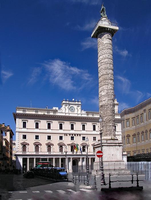 Mark-Aurel-Pillar Piazza