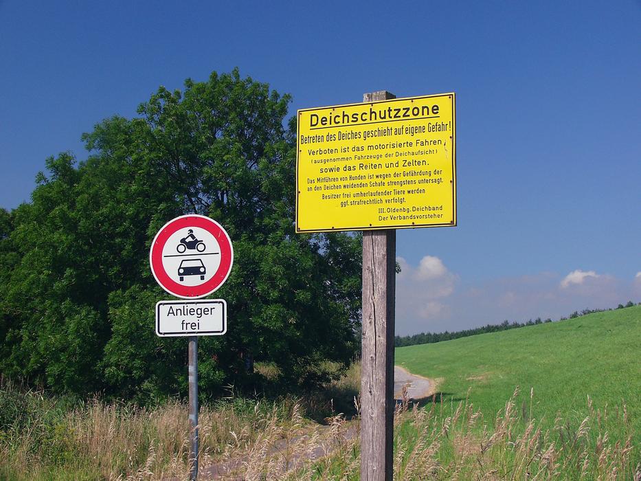 Dyke North Sea Europe
