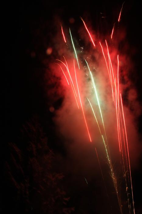 Fireworks Night Burst