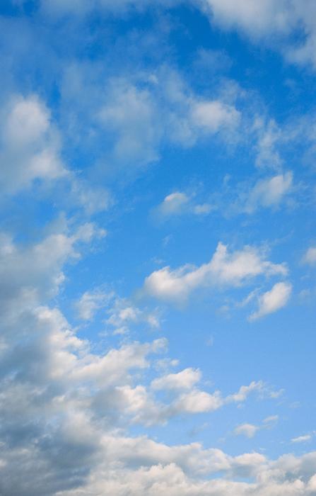 Sky White Cloud Blue