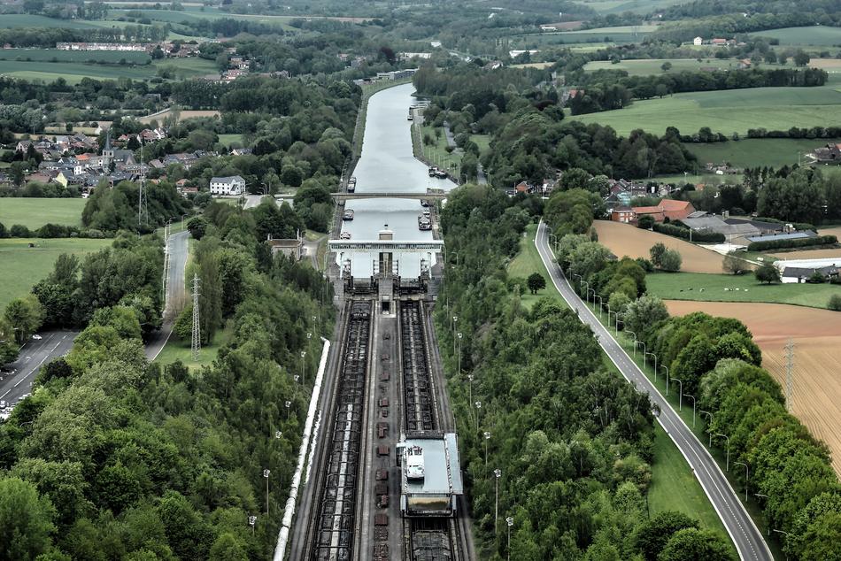 Inclined Plane Of Ronquières Hoist