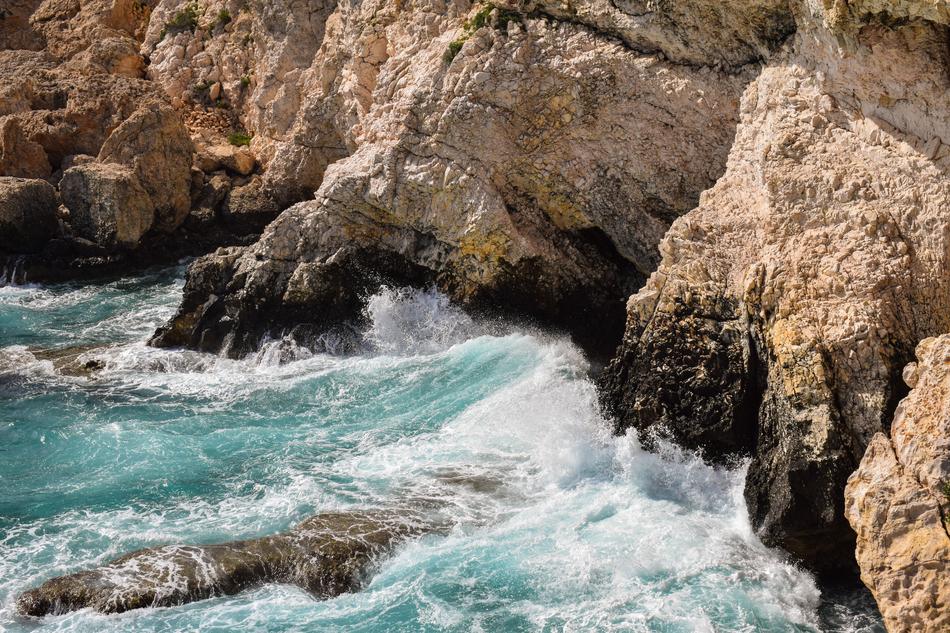Rocky Coast Waves