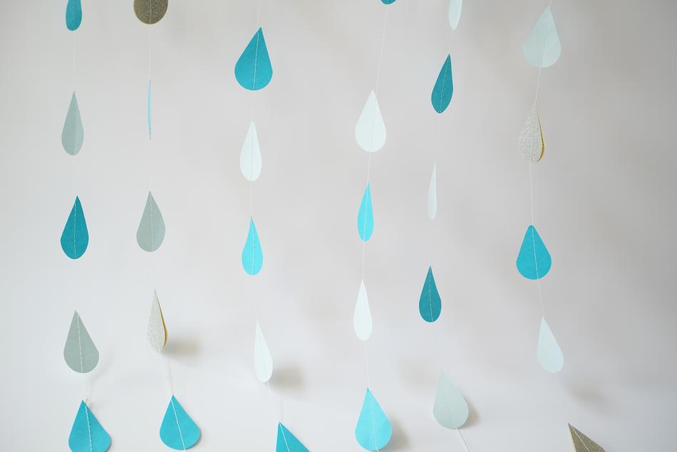 Pull Flower Raindrops Party
