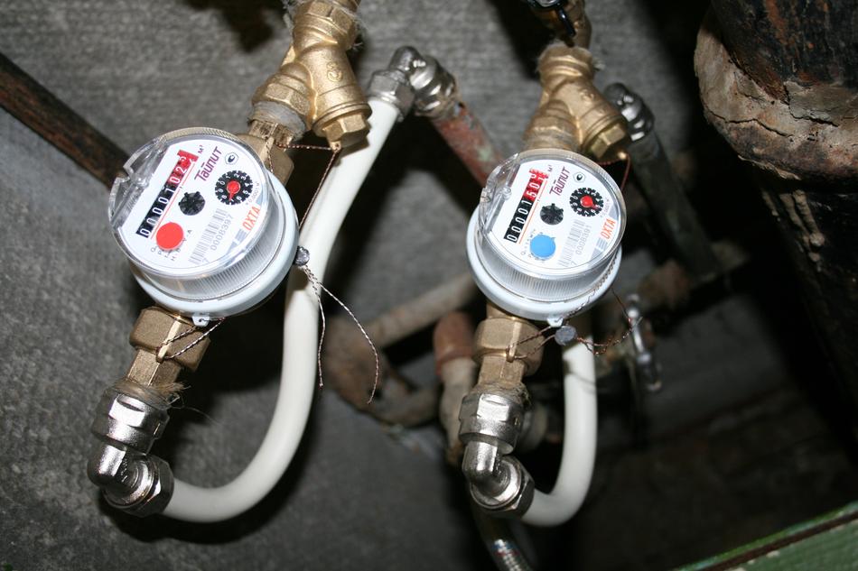 Counter Water Meter Sanitary