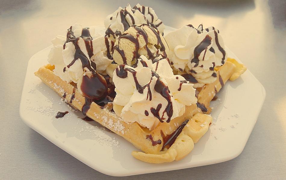 Waffle Ice Delicious
