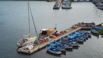 boats near the bridge