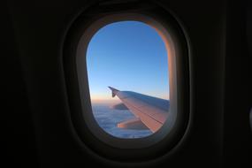 Flying Aircraft Window