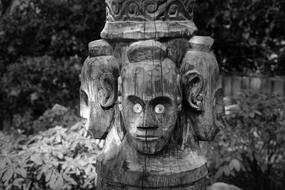 Mask Face Carving