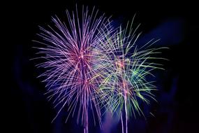Fire Fireworks Party