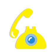 yellow phone picture