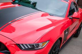 Mustang Gt Red