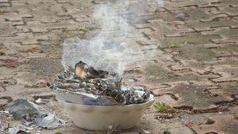 Paper Burn Fire