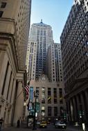 Corn Exchange building in Chicago, America