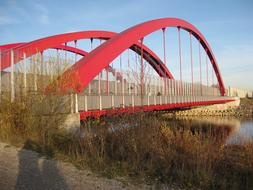 very beautiful Bridge Red