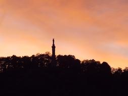 Trier Afterglow Marian Column