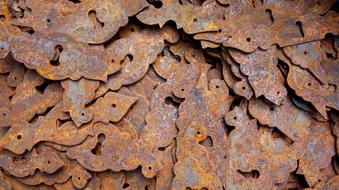 Key Hole Holes Rust
